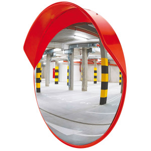 SPECCHIO DI SORVEGLIANZA PARABOLICO INFRANGIBILE D50CM CON VISIBILITA' A 90 COD. SP205