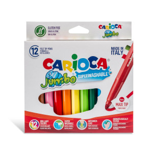 Set 12 astucci da 6 pennarelli - turbo color party gifts - Giotto su