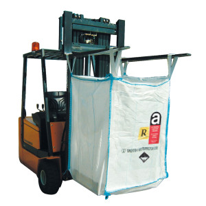 SACCONE BIG BAG A PANNELLI PER STOCCAGGIO RIFIUTI OMOLOGATO ONU E AMIANTO COD. BIG001LA