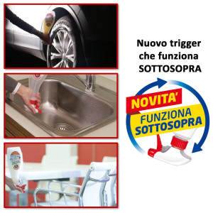 NUOVO CHANTECLAIR UP SIDE DOWN SGRASSATORE DISINFETTANTE 600ML COD. 123810IT