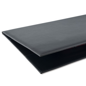 SOTTOMANI DOPPIO IN SIMILPELLE 48X32CM ART.2190 NERO CITY TIME COD. 2190-N