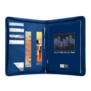 PORTABLOCCO SPINNER A4 BLU CITY TIME COD. 61299