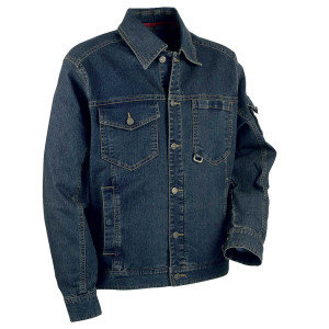GIACCA DI JEANS BASEL BLU NAVY TAGLIA 56 COFRA COD. V150-0-00-56