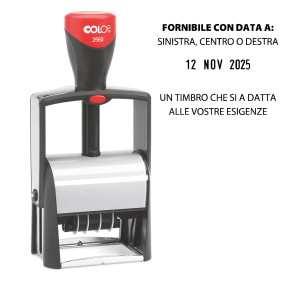 TIMBRO CLASSIC LINE DATARIO 2660 37X58MM 7RIGHE AUTOINCHIOSTRANTE COLOP COD. 2660