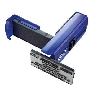 TIMBRO POCKET STAMP PLUS 40 23X59 MM 6 RIGHE AUTOINCH. BLU INDINGO COLOP COD. PSP40IN