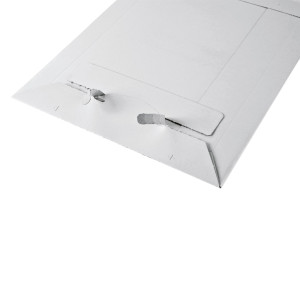 BUSTA A SACCO IN CARTONE BIANCO 260X345X30MM CON CHIUSURA AUTOADESIVA COD. CP012.05/100 CONFEZIONE DA 100