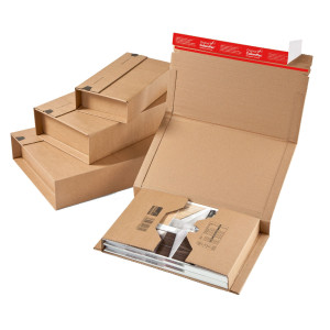 SCATOLA POSTALE UNIPAC 380X290X80MM FUSTELLATA COD. CP020.17 CONFEZIONE DA 20