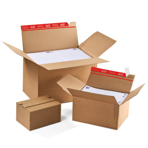 SCATOLA AUTOMONT. 344X290X32-132MM CF.10 COD. CP141.208