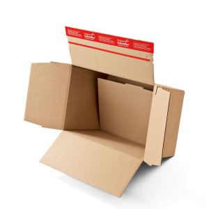 SCATOLA AUTOMONTANTE 344X290X32/132MM CP141 COLOMPAC COD. CP141.208 CONFEZIONE DA 10