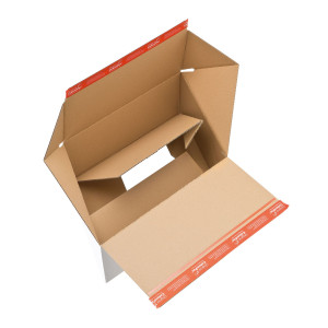 SCATOLA PER SPEDIZIONE E-COMMERCE 38,9X32,4X32CM BIANCO COD. CP155.456 CONFEZIONE DA 10
