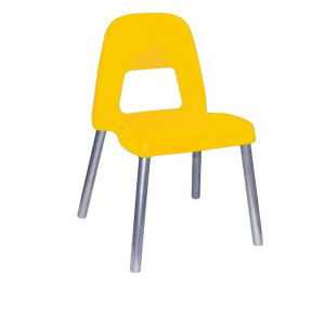 SEDIA PER BAMBINI PIUMA H31CM GIALLO CWR COD. 09386/02