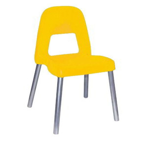 SEDIA PER BAMBINI PIUMA H35CM GIALLO CWR COD. 09387/02