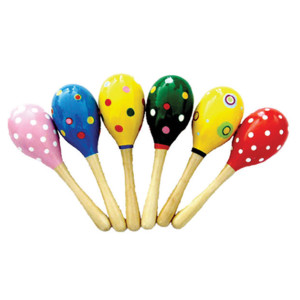 COPPIA DI MARACAS IN LEGNO CWR COD. 11891