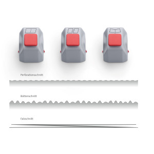 SET 3 LAME ASSORTITE PER HOBBY 507 R000980 DAHLE COD. R000980