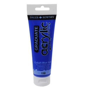 COLORE ACRILICO FINE GRADUATE TUBO 120 ML BLU COBALTO IMIT. DALER ROWNEY COD. D123120110