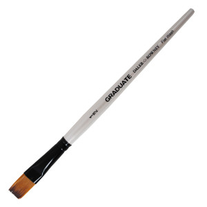 PENNELLO SINTETICO GRADUATE PIATTO QUADRATO N.1/2 MANICO CORTO DALER ROWNEY COD. D212155050