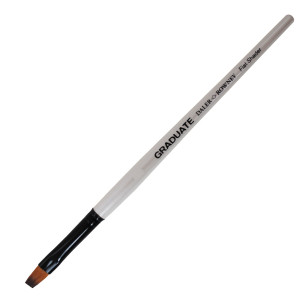 PENNELLO SINTETICO PIATTO CORTO GRADUATE N.16 MANICO LUNGO DALER ROWNEY COD. D212160016