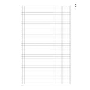 REGISTRO SCADENZARIO SPIRALATO GEN-DIC 8PAG. 29,7X21CM DU131648000 DATA UFFICIO COD. DU131648000