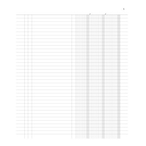 REGISTRO INVENTARI A 3 COLONNE 96PAG.NUM.31X24,5CM DU135100000 DU COD. DU135100000