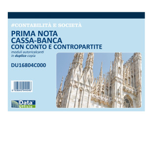 BLOCCO PRIMA NOTA CASSA 50/50COPIE AUTOR. 21,5X29,7CM DU16804C000 COD. DU16804C000 CONFEZIONE DA 10