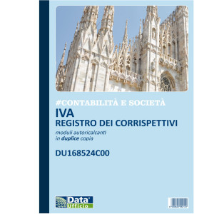 REGISTRO CORRISPETTIVI MENSILI 24X2 AUTORICALCANTE DU168524C00 COD. DU168524C00