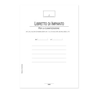 LIBRETTO IMPIANTI CLIMATIZZAZIONE 44PAG DU319300000 COD. DU319300000