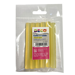 6 STICK COLLA ADESIVO FORTE D11MM X 10CM DECO COD. 12829