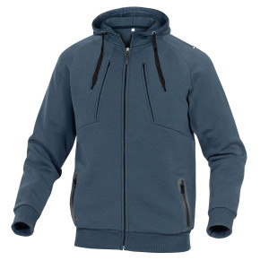 FELPA SPORTIVA ANZIO TG.XXL BLU MARINO IN PILE/COTONE COD. ANZIOBMXX