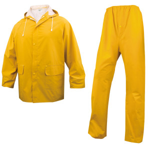 COMPLETO IMPERMEABILE EN304 TG. L GIALLO (GIACCA+PANTALONE) COD. EN304JAGT2