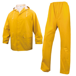 COMPLETO IMPERMEABILE EN304 TG. M GIALLO (GIACCA+PANTALONE) COD. EN304JATM2