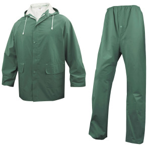 COMPLETO IMPERMEABILE EN304 TG. L VERDE (GIACCA+PANTALONE) COD. EN304VEGT2