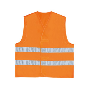 GILET ALTA VISIBILITA' ARANCIO FLUO TG. L COD. GILP2ORGT