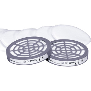 KIT 2 FILTRI P2 PER SEMI-MASCHERA M6400 COD. M6000P2R