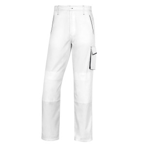 PANTALONE DA LAVORO PANOSTYLE BIANCO/GRIGIO TG. L COD. M6PANBCGT