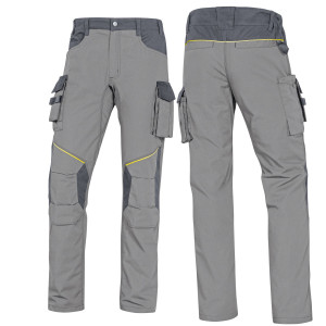 PANTALONE DA LAVORO MACH 2 GRIGIO CH./GRIGIO SC. TG. L COD. MCPA2GRGT