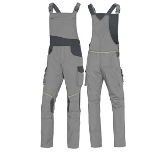 SALOPETTE DA LAVORO MACH 2 GRIGIO CH./GRIGIO SC. TG. XL COD. MCSA2GRXG