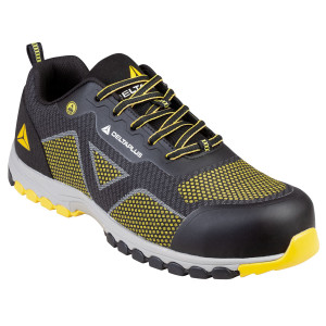 CALZATURA DI SICUREZZA MEMPHIS BASSA S1P ESD HRO SRC N 40 NERO GIALLO COD. MEMPHEPNJ40