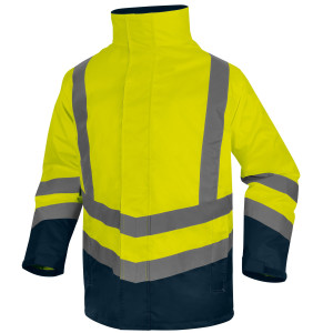PARKA 5IN1 OPTIMUM 3 ALTA VISIBILITA' - GIALLO FLUO - TG. L - DELTAPLUS COD. OPTI3JMGT