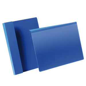 50 BUSTE IDENTIFICAZIONE CON ALETTA 210X297MM (A4-ORIZ) 1723 BLU DURABLE COD. 1723-07