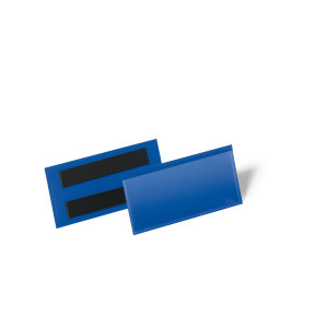 50 BUSTE IDENTIFICAZIONE MAGNETICHE 100X38MM ART.1741 BLU DURABLE COD. 1741-07