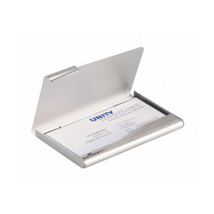 PORTA BIGLIETTI VISITA IN ALLUMINIO BUSINESS CARD BOX COD. 2415-23