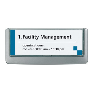 TARGA FUORI PORTA CLICK SIGN 149X53MM DURABLE COD. 4860-37