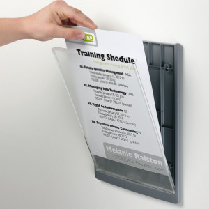 TARGA FUORI PORTA CLICK SIGN 210X297MM (A4) DURABLE COD. 4867-37