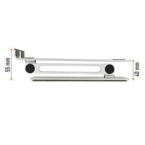 SUPPORTO ALZA NOTEBOOK RISE DA 10'' A 17'' DURABLE COD. 5050-23