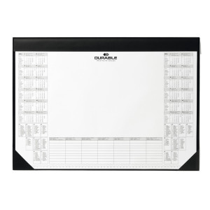 SOTTOMANO CON 25FG C/CALENDARIO BIANNUALE 59X42CM DURABLE COD. 7291-01