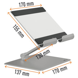 SUPPORTO PER TABLET FINO A 13'' RISE DURABLE COD. 8940-23
