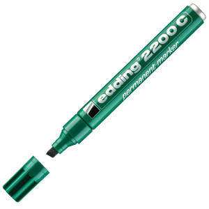 MARCATORE EDDING 2200C VERDE P.SCALPELLO COD. E-2200C 004 CONFEZIONE DA 10