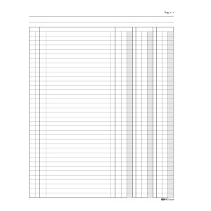 REGISTRO LIBRO INVENTARI 31X24,5 92PAG. E2369 COD. E2369