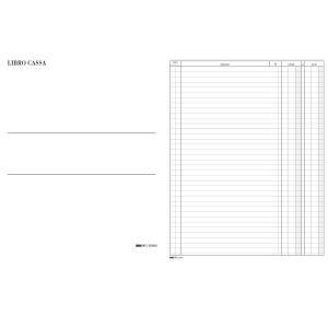 LIBRO CASSA 31X24,5 100PAG. E2593 COD. E2593