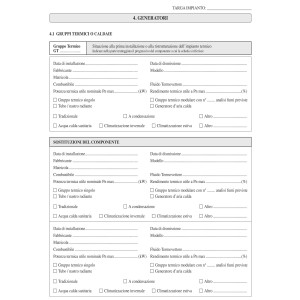 LIBRETTO IMPIANTO CLIMATIZZAZIONE LOMBARDIA 297X210MM 48PAG E2621LO EDIPRO COD. E2621LO